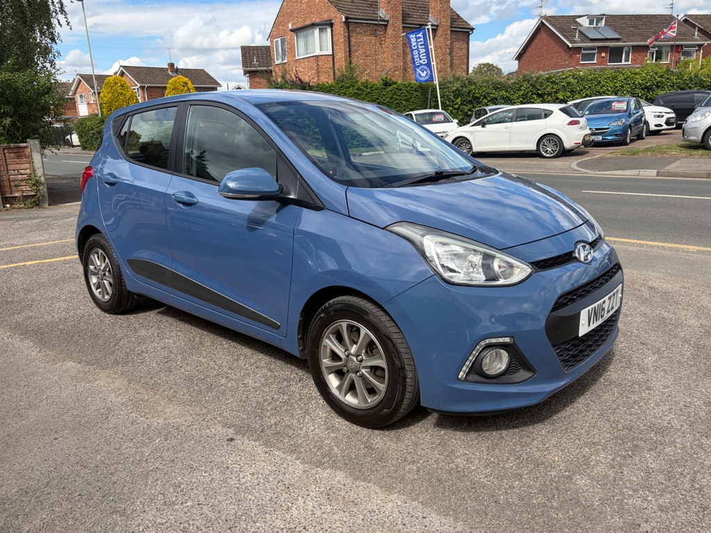 Hyundai I10 1.2 Premium Hatchback Euro 6 87 P Blue #5