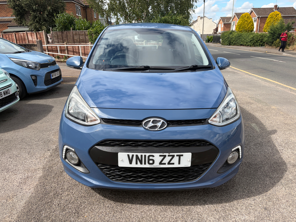 Hyundai I10 1.2 Premium Hatchback Euro 6 87 P Blue #2