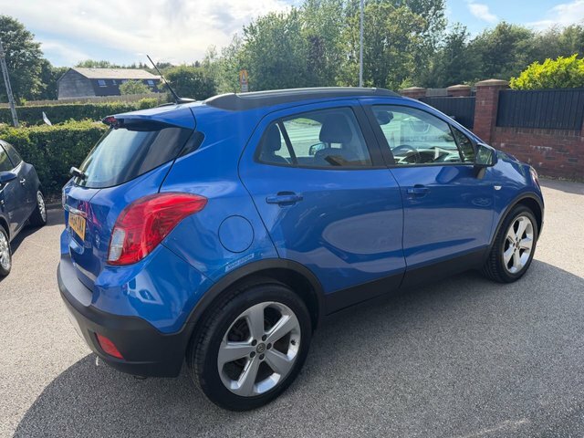 Vauxhall Mokka 1.6 Exclusiv Suv 2Wd Euro 5 S S NV64OAA Blue #4