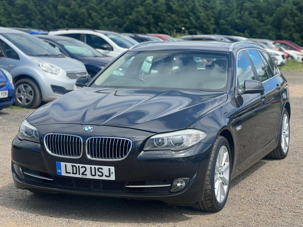 BMW 5 Series 2.0 520D Se Touring Steptronic Euro 5 Ss Grey #3