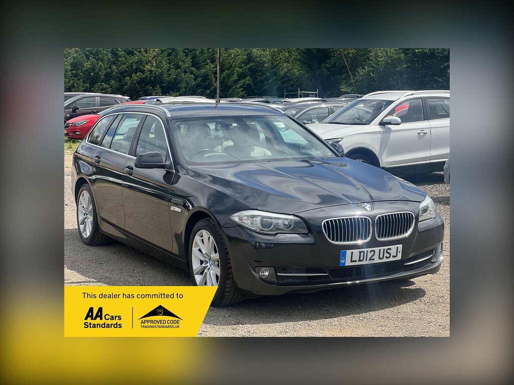BMW 5 Series 2.0 520D Se Touring Steptronic Euro 5 Ss Grey