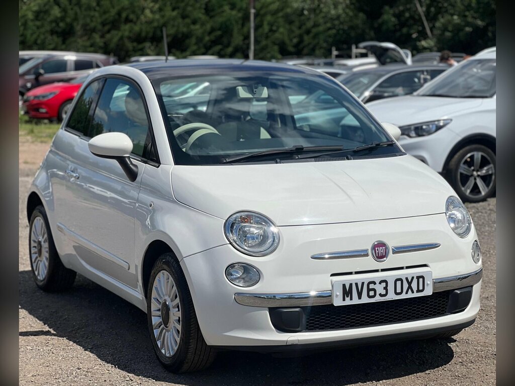 Fiat 500 1.2 Lounge Euro 4 White #2