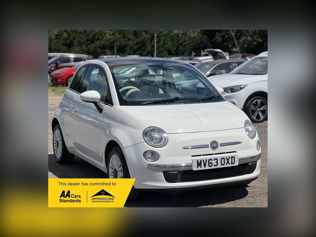 Fiat 500 1.2 Lounge Euro 4 White