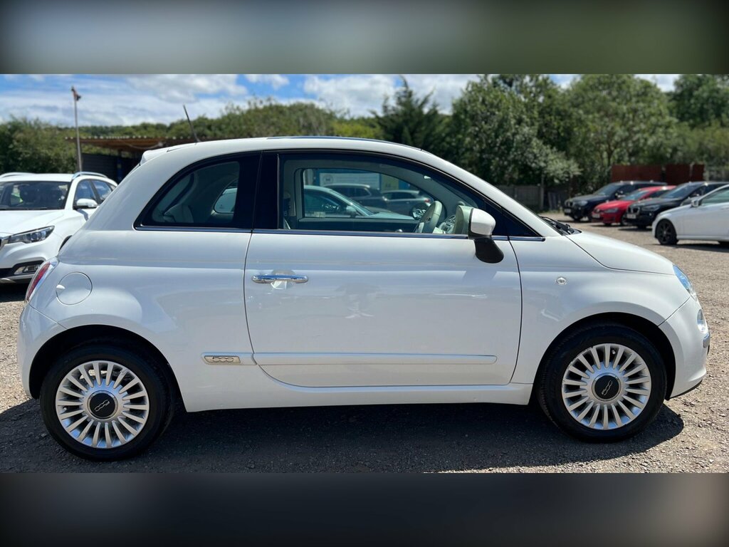 Fiat 500 1.2 Lounge Euro 4 White #5