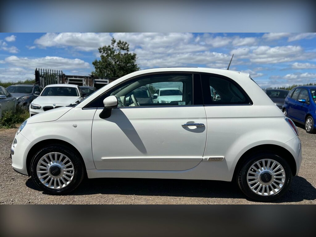 Fiat 500 1.2 Lounge Euro 4 White #6