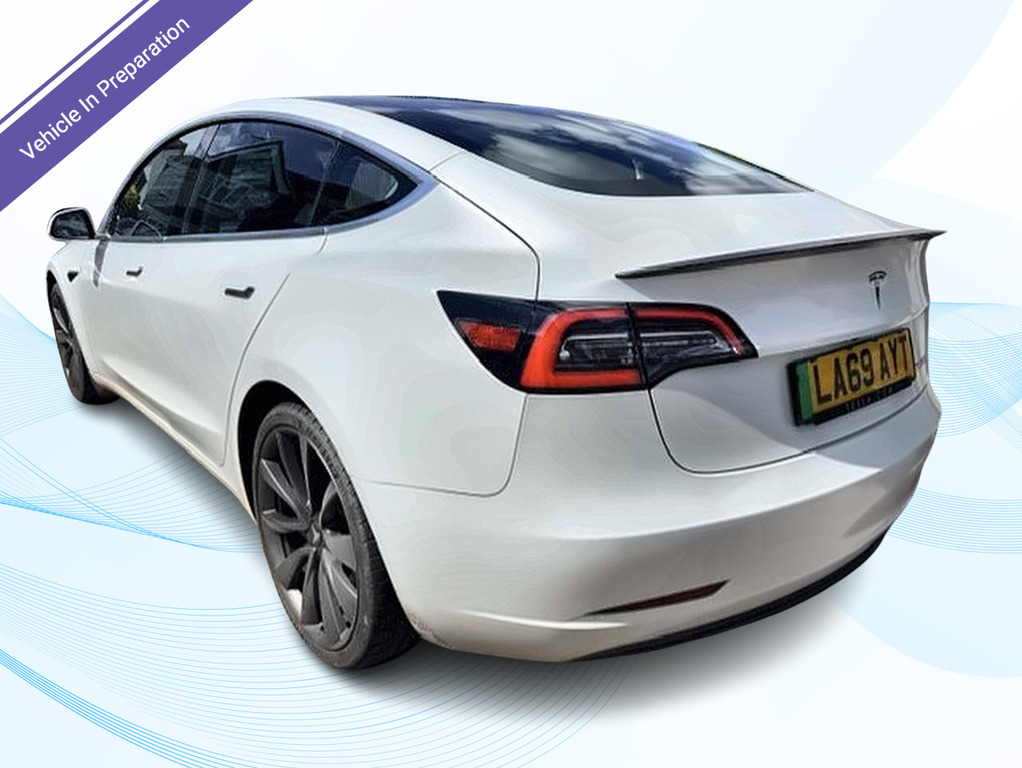 Tesla Model 3 Dual Motor Performance White #2