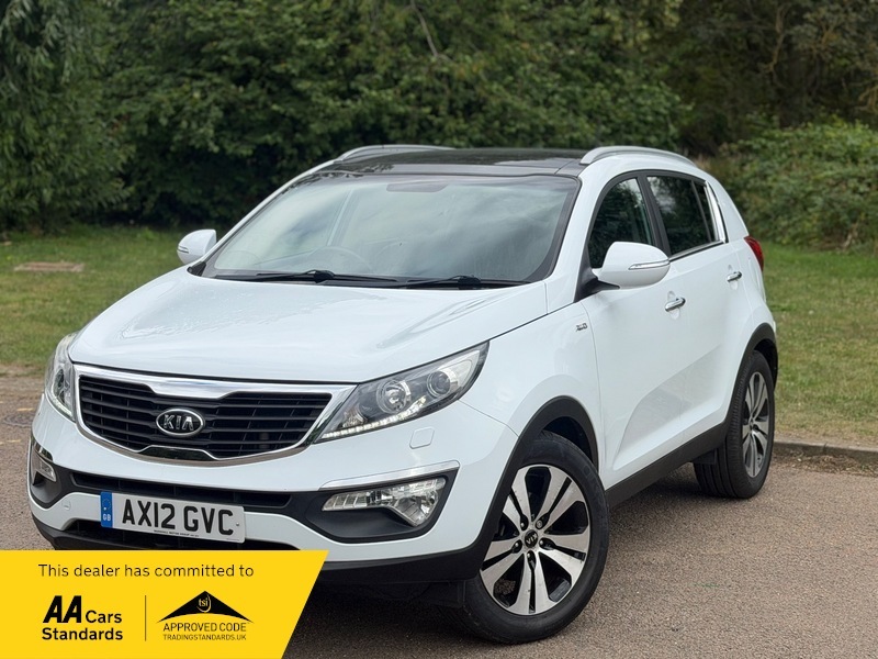 Kia Sportage 2.0 Crdi Kx-3 Suv White #4