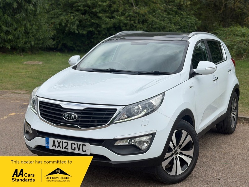 Kia Sportage 2.0 Crdi Kx-3 Suv White #2