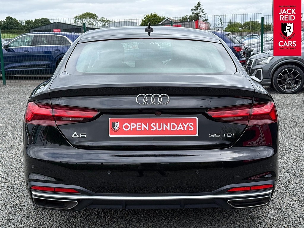 Audi A5 Hatchback HJ20YJH Black #3