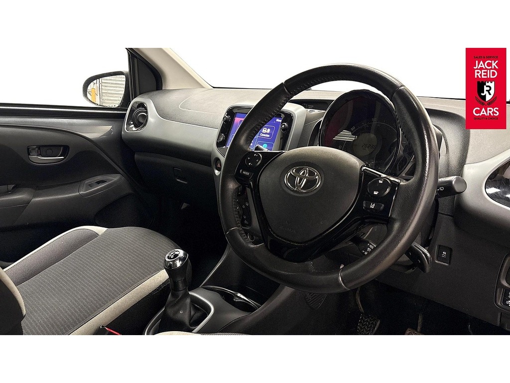 Toyota Aygo Hatchback FG71GZJ Grey #4