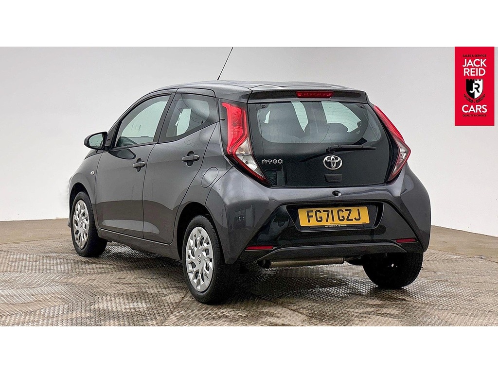 Toyota Aygo Hatchback FG71GZJ Grey #3