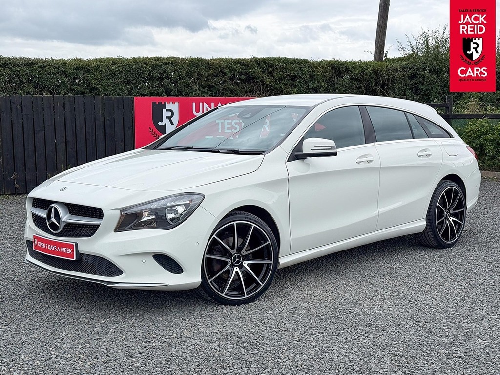 Mercedes-Benz CLA Class Estate White