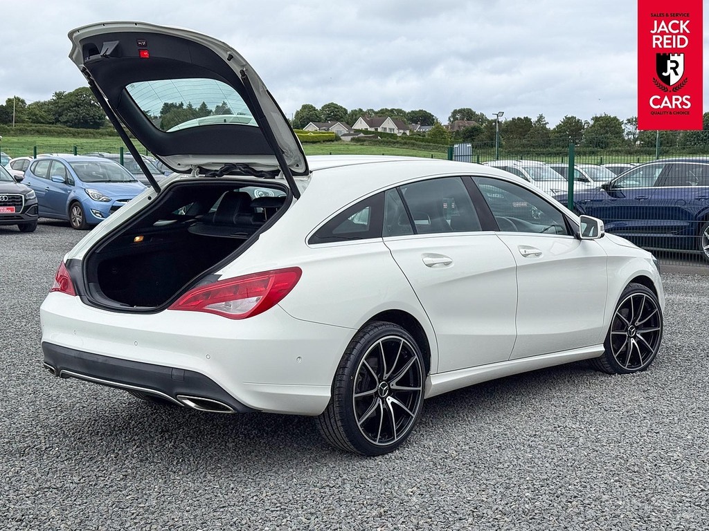Mercedes-Benz CLA Class Estate White #4
