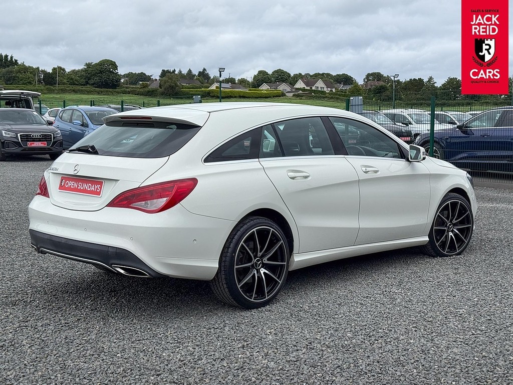 Mercedes-Benz CLA Class Estate White #6