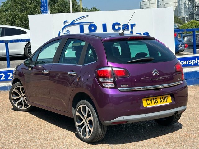Citroen C3 1.2 Puretech Platinum Hatchback Etg6 Eu Purple #5