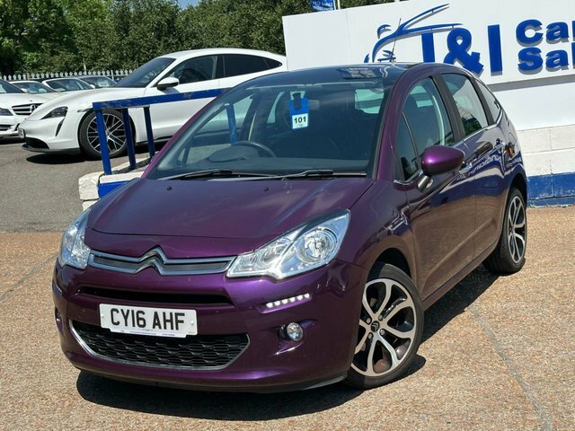 Citroen C3 1.2 Puretech Platinum Hatchback Etg6 Eu Purple #2