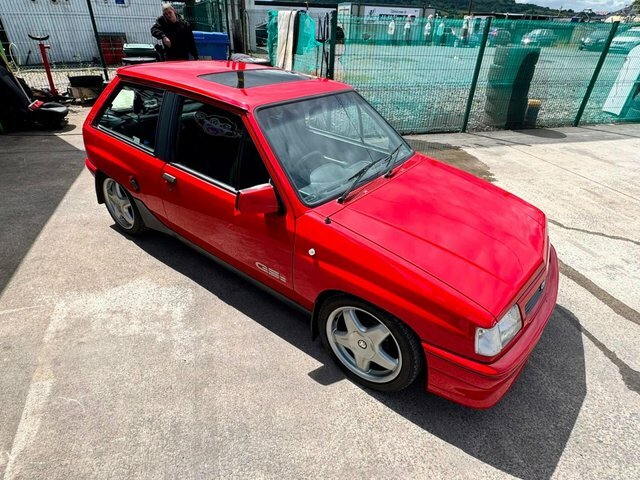 Vauxhall Nova Black Black #7