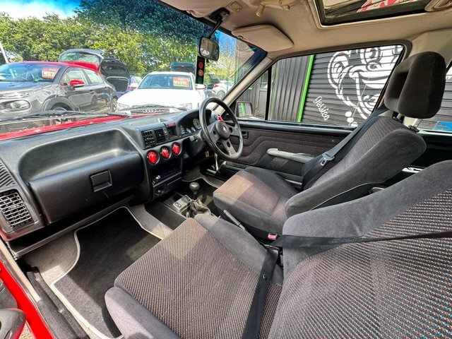 Vauxhall Nova Black Black #9