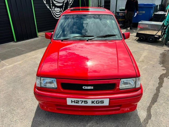Vauxhall Nova Black Black #8