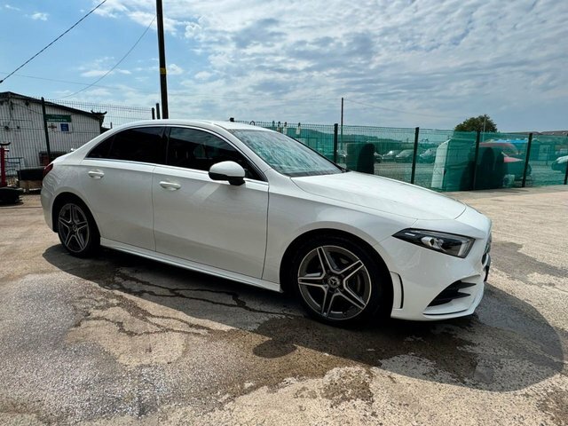 Mercedes-Benz A Class A200 Amg Line Saloon White #6