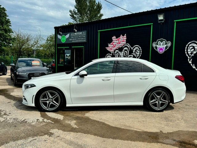 Mercedes-Benz A Class A200 Amg Line Saloon White