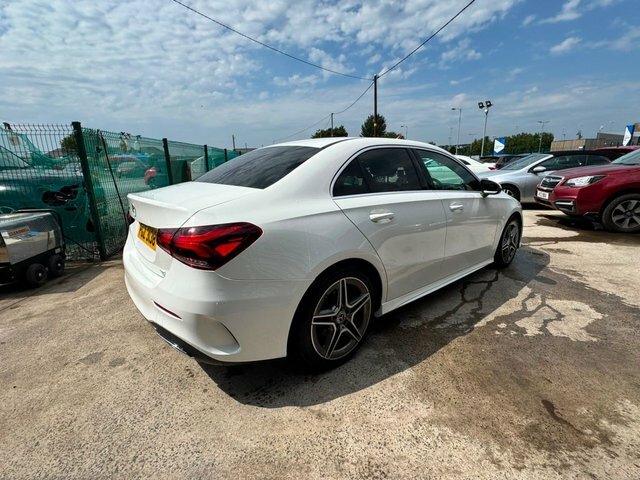 Mercedes-Benz A Class A200 Amg Line Saloon White #4