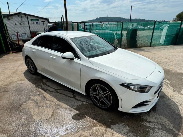 Mercedes-Benz A Class A200 Amg Line Saloon White #5