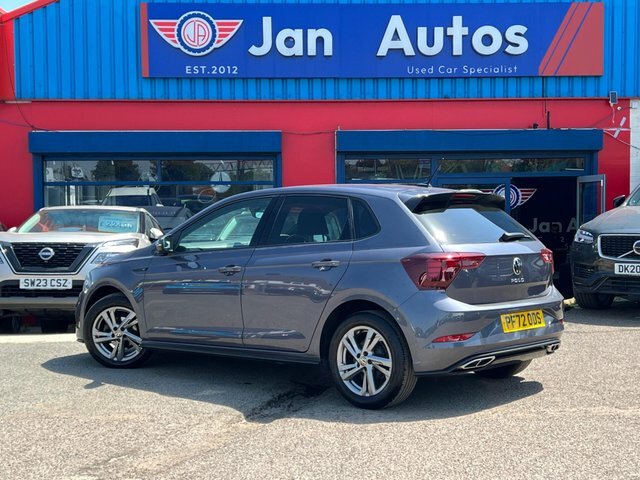 Volkswagen Polo 2023 1.0 Tsi R-line Dsg Euro 6 Ss Grey #2