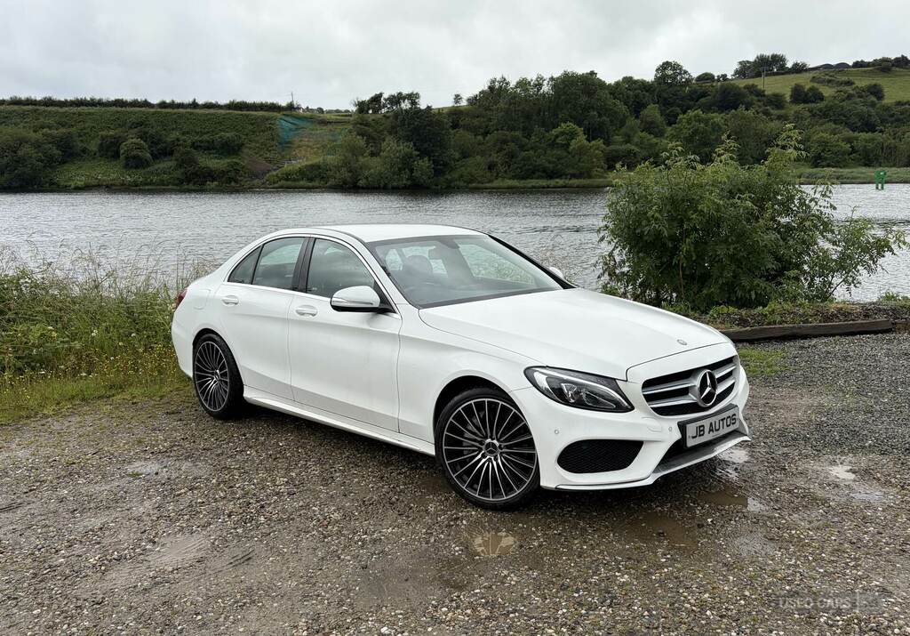 Mercedes-Benz C Class C250 Bluetec Amg Line White