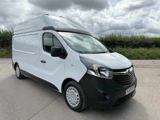 Vauxhall Vivaro 2018 1.6 Cdti 2900 Biturbo Ecotec Panel Van Di White #3