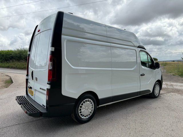 Vauxhall Vivaro 2018 1.6 Cdti 2900 Biturbo Ecotec Panel Van Di White #6