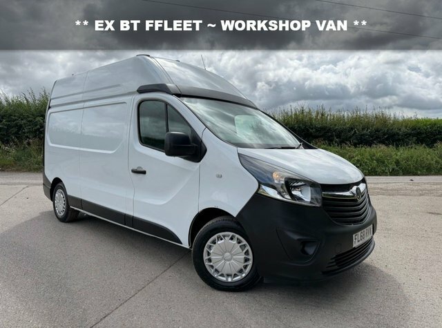 Vauxhall Vivaro 2018 1.6 Cdti 2900 Biturbo Ecotec Panel Van Di White