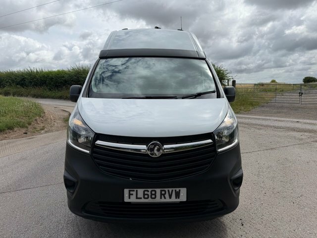 Vauxhall Vivaro 2018 1.6 Cdti 2900 Biturbo Ecotec Panel Van Di White #4