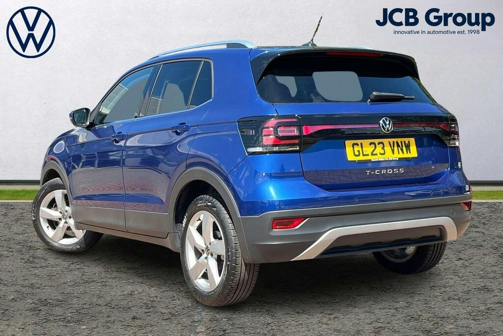 Volkswagen T-Cross 1.0 Tsi Sel Suv Blue #3