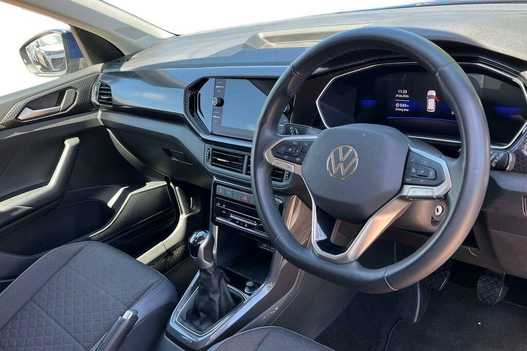 Volkswagen T-Cross 1.0 Tsi Sel Suv Blue #6