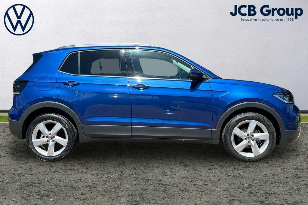 Volkswagen T-Cross 1.0 Tsi Sel Suv Blue #4