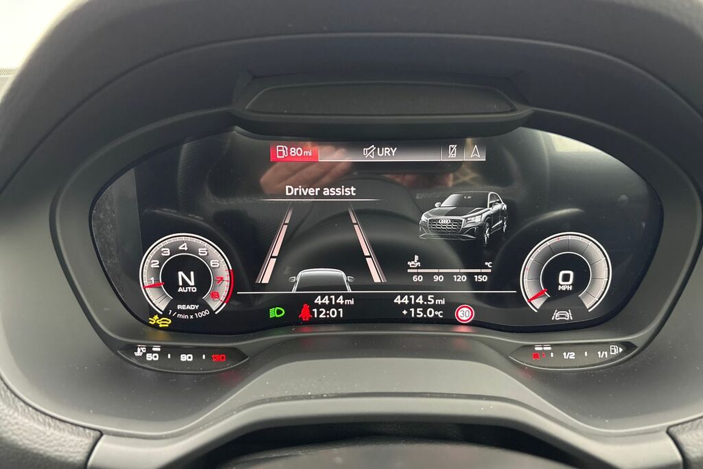 Audi Q2 Q2 35 Tfsi Black Edition S Tronic Estate Blue #15