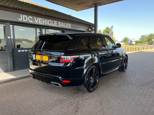 Land Rover Range Rover Sport 2019 3.0 Sd V6 Hse Suv 4Wd Euro 6 Black #4