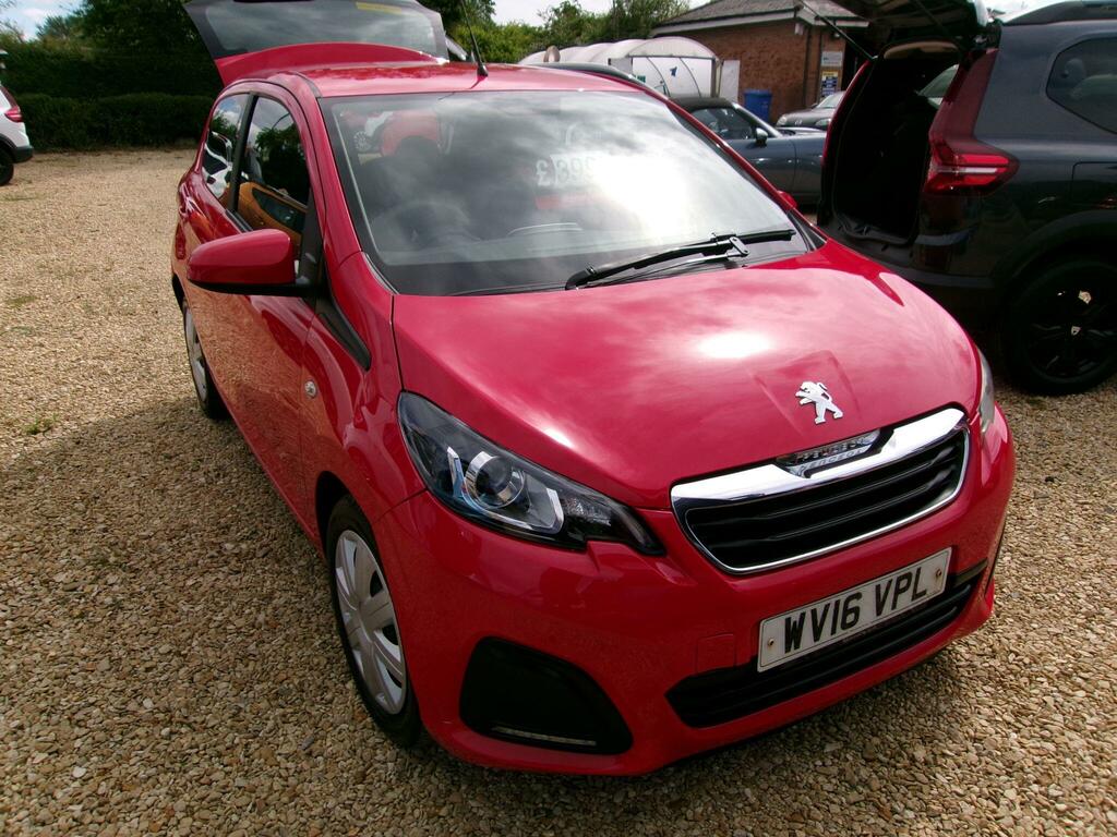 Peugeot 108 1.0 Active Euro 6 WV16VPL Red #5
