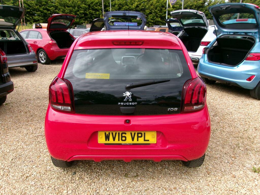 Peugeot 108 1.0 Active Euro 6 WV16VPL Red #4