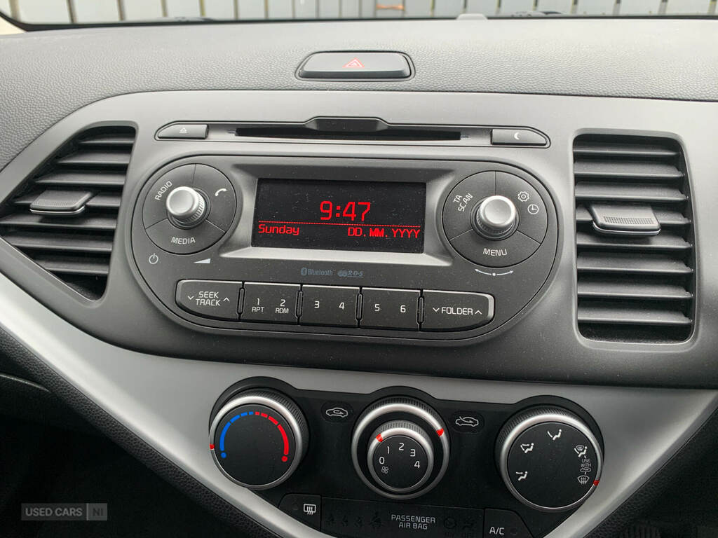 Kia Picanto 1.0 1 Air Euro 6 Silver #20