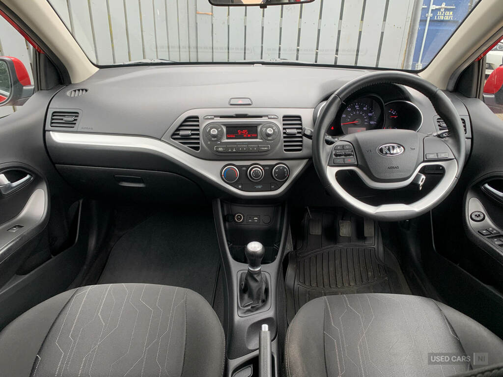 Kia Picanto 1.0 1 Air Euro 6 Silver #11