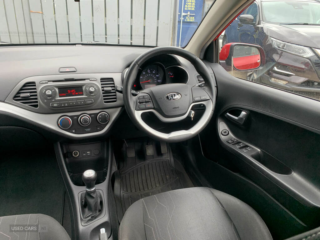 Kia Picanto 1.0 1 Air Euro 6 Silver #12