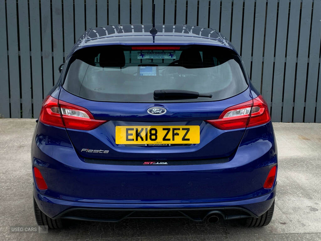 Ford Fiesta 1.0 Ecoboost 140 St-line Blue #4