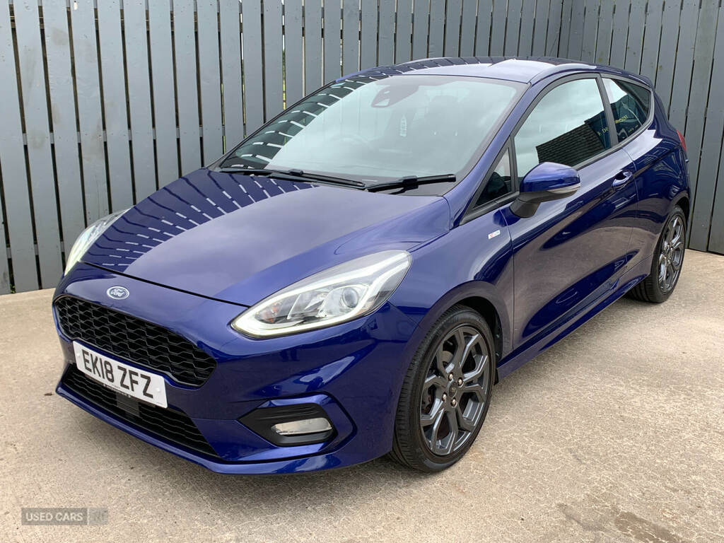 Ford Fiesta 1.0 Ecoboost 140 St-line Blue