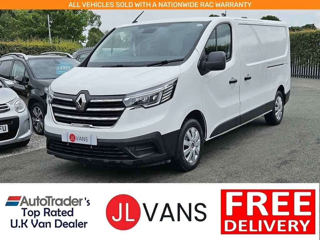 Renault Trafic Dci Blue Ll30 Business L2h1 Euro 6 150Ps Ac 2022 White