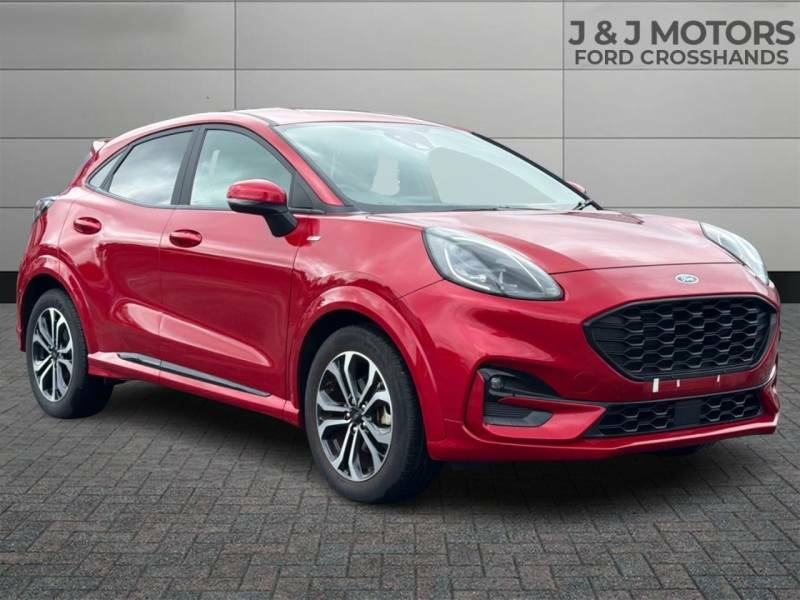 Ford Puma 1.0 Ecoboost Hybrid Mhev St-line Red