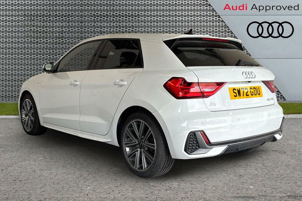 Audi A1 S Line 25 Tfsi 95 Ps S Tronic SW72GDU White #3
