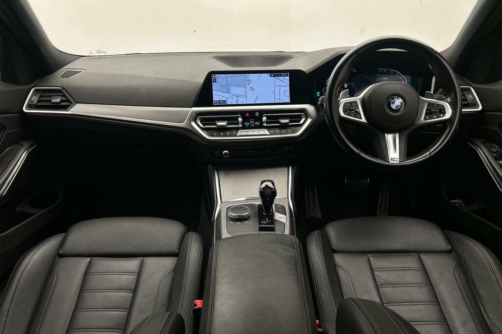 BMW 3 Series 320D Xdrive M Sport Saloon Black #4