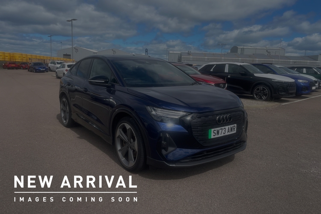 Audi Q4 E Tron Q4 Sportback Black Edition 50 E-tron Quattro 220,0 Blue